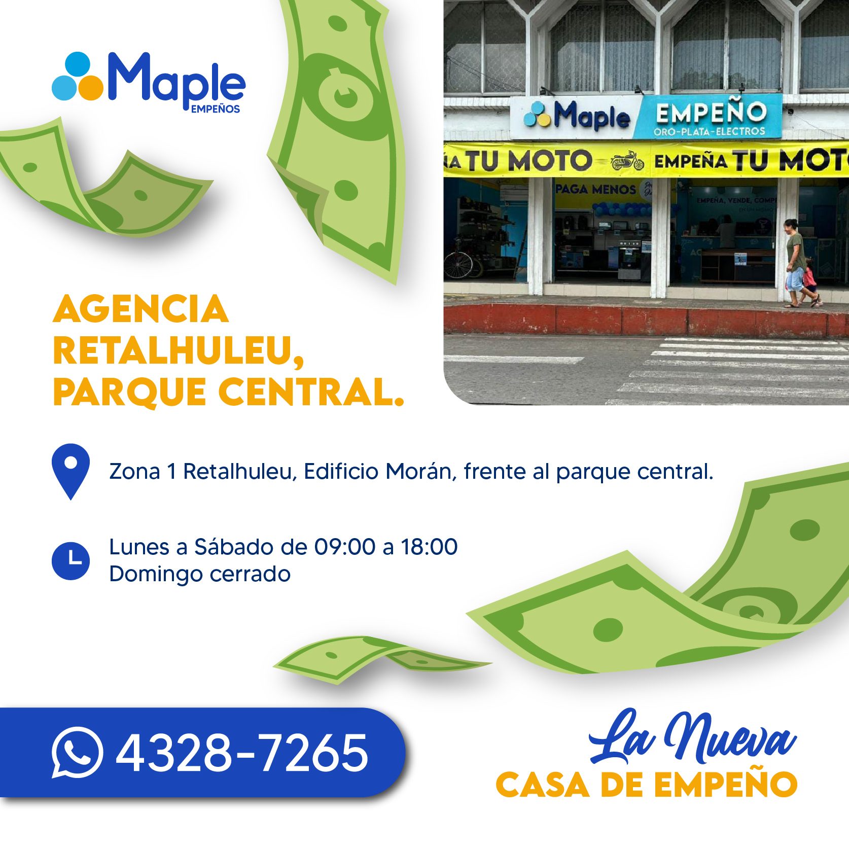 Agencia Maple Empeños en Retalhuleu