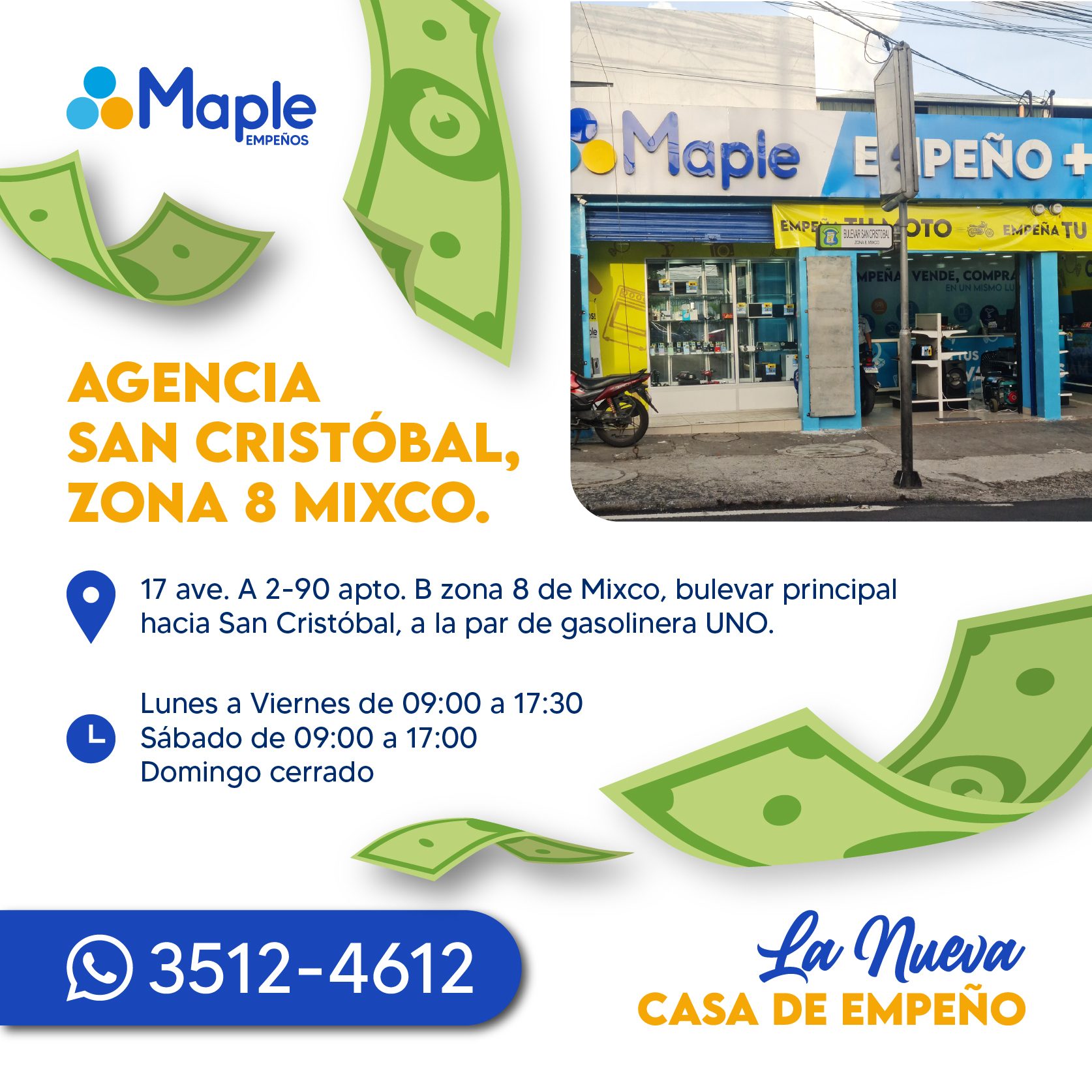 Agencia Maple en San Cristóbal